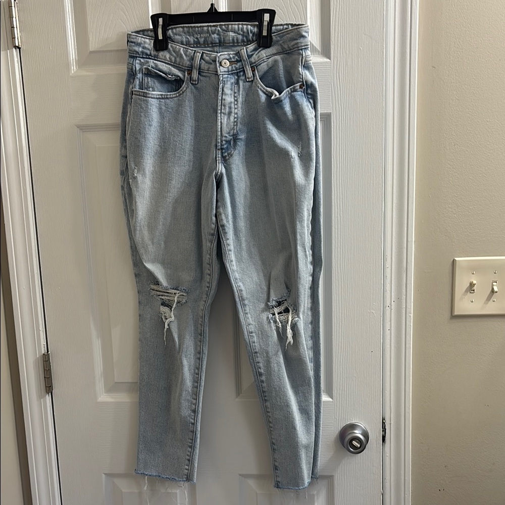 Old Navy Light Blue Straight Leg Jeans